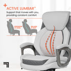 Sharper Image S-600 Active Lumbar Massage Chair - 27-3/4“ W x 30" D x 45-1/4" -48-1/4" H - White-5 Years Limited Manufacturer Warranty
