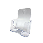Futech Literature Holder - Acrylic - 6" W x 7.5" H x 3.5" D - 2 Pack (CTS0204)-Clear Acrylic