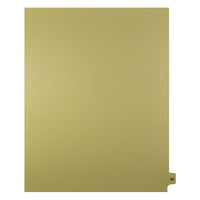Mark Maker Legal Exhibit Index Tab Buff Single Tabs, 1/15th Cut, Letter Size, No Holes, Number 45, 25 Pack-Buff Single Tabs, 1/15th Cut