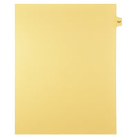 Mark Maker Legal Tabs - Letter Size - Buff - 1/15th cut - 25 tabs per package - 5 packages Pack - Number 167-Buff SingleTabs