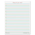 Teacher Created Resources Smart Start 1-2 Writing Paper, 8-1/2" x 11" (TCR76533)-Writing paper with a 5/8" spacing offers beginning and experienced writers a productive way to practice and develop their skills