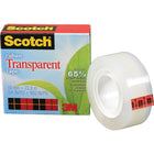 Scotch Plant Based Transparent Boxed Tape, 19mm x 22.8m, 2/Pack-Made up with 65% plant based adhesives