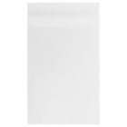 JAM Paper Cello Sleeves with Self Adhesive Closure, 4 15/16 x 6 9/16, Clear, 100 Pack (A6CELLO)-Clear