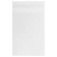 JAM Paper Cello Sleeves with Self Adhesive Closure, 4 15/16 x 6 9/16, Clear, 100 Pack (A6CELLO)-Clear