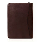 Ashlin AUGUSTIN Executive Zippered Organizer Portfolio-Tablet Case, Brown (P8339-18-02)-Centre Pen loop
