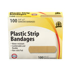 Wasip Plastic Strip Bandage - 100 Pack-Perforated stretch vinyl material