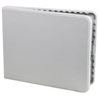 Flash Furniture 30"W x 72"L Bi-Fold Granite Plastic Folding Table - White-6' Folding Table