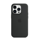 Apple iPhone 14 Pro Silicone Case With Magsafe - Midnight Black-For use with iPhone 14 Pro