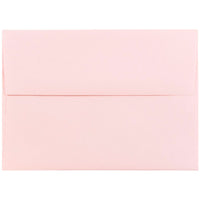 JAM Paper A6 Invitation Envelopes, 4.75 x 6.5, Brite Hue Baby Pink, 250 Pack (155625H)-Baby pink brite hue recycled envelope