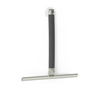 Alto Extendable Shower Squeegee, Black/Polished Nickel-Ergonomically curved handle extends squeegee to 18"