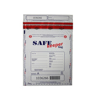 Safe Keeperbag Deposit Bags - 9" x 12" - 500 Pack-Face-to-face closure for easy and secure use