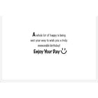 Aline Greetings General Birthday Card, Smiling Daisies, happy birthday to you :), 18 Pack-5.375" x 7.75" folded