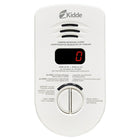 Kidde 120V AC Worry-Free Plug-in Carbon Monoxide Alarm with 10-Year Battery Backup (KN-COP-DP-10YLCA)-Digital Display shows CO level in PPM. When plugged in, the LED readout provides clear daytime visibility that automatically dims in dark conditions
