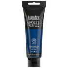 Liquitex Basics Acrylic Paint 1046316 Phthalocyanine Blue, 118 mL Tube-Formulated with fine art pigments artist can depend on.