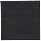 JAM Paper 5 x 5 Square Envelopes, Black Linen Recycled, 50 Pack (V01209I)-Black recycled envelope