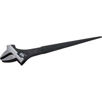 Gray Tools Adjustable Structural Wrench With Side Hammer, 15" Long, 1-13/16" Jaw-Max. jaw opening (inches): 1-13/16"