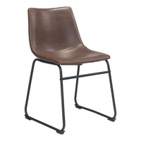 Zuo Behovia Dining Chair, Vintage Espresso-Dining Chair