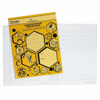 Louis Garneau Interlined/Dotted Notebook, 9" x 7", 32 Pages, Yellow-32 pages