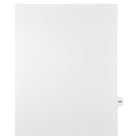 Mark Maker Legal Exhibit Index Tab White Single Tabs, 1/15th Cut, Letter Size, No Holes, Number 192, 25 Pack-White Single Tabs, 1/15th Cut