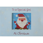 Special Girl, Santa Going Down Chimney, 12 Pack-Printed on premium coated card stock