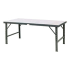 Valleycraft Vari-Tuff Ergonomic Workbenches, 96"W x 28"D, Steel (F87860A0)-Width: 96"