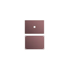 JCPal 13" FlexGuard Protective Set for Microsoft Surface Laptop 1 / 2, Burgundy-13" x  9"