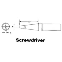 Weller Et Series Tips For Tef891 Soldering Pencils - 12 Pack-ET Series Tips for TEF891 Soldering Pencil, Screwdriver