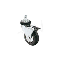 Colson Comfort Roll Casters, Capacity 125 Lbs. (57 Kg.), 2 Pack (NP278TL)-Wheel Diameter: 2" (51 mm)