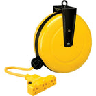 Lind Equipment Extension Reels, 30' Cord-Circuit breaker protects against power overloads, which can cause electrical fires