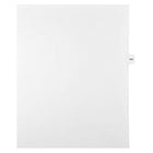 Mark Maker Legal Exhibit Index Tab White Single Tabs, 1/15th Cut, Letter Size, No Holes, Number 141, 25 Pack-White Single Tabs, 1/15th Cut