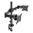 3M Dual Monitor Mount - MM200B-The 3M Dual Monitor Mount frees up valuable desk space and bring your monitor to a comfortable viewing height and distance while sitting or standing