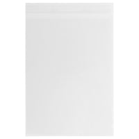 JAM Paper Cello Sleeves with Self Adhesive Closure, 5 7/16 x 7.38, Clear, 100 Pack (A7CELLO)-Clear