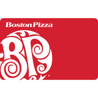 Boston Pizza $50 Gift Card-Air Miles cannot be collected on Gift Card purchases.