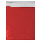 JAM Paper Foil Envelopes with Self Adhesive Closure, 10 x 13, Open End, Red, 100 Pack (01323321B)-Opening: open end
