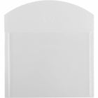 JAM Paper Plastic Envelopes with Tuck Flap Closure - Booklet - 5.5" x 7.375" - Clear - 12 Pack -Quantity: 12 per pack