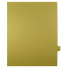 Mark Maker Legal Exhibit Index Tab Buff Single Tabs, 1/25th Cut, Letter Size, No Holes, Number 44, 25 Pack-Buff Single Tabs, 1/25th Cut