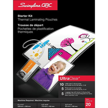 Swingline GBC Ultra Clear Thermal Laminating ID Badge