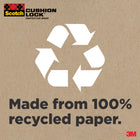 Scotch Cushion Lock Protective Wrap - 12" x 30'-Uses less storage space compared to traditional plastic cushion wrap