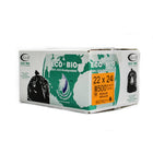 Eco II Oxo-Biodegradable Garbage Bags - Industrial - 22" x 24" - Black - 500 Pack-Regular