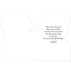 Millbrook Studios 5-3/8" x 7-3/4" Happy Birthday Sweet Girl Greeting Cards and Envelopes, 18 Pack (06066)-Card shop quality greeting cards