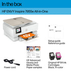 HP ENVY Inspire 7955e All-in-One Wireless Colour Inkjet Printer with Bonus 3 Months Instant Ink -USB 2.0 port and Wi-Fi connectivity help enhance productivity