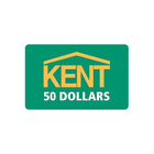 Kent Building Supplies $50 Gift Card-Air Miles cannot be collected on Gift Card purchases.