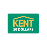 Kent Building Supplies $50 Gift Card-Air Miles cannot be collected on Gift Card purchases.