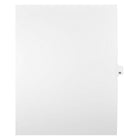Mark Maker Legal Exhibit Index Tab White Single Tabs, 1/25th Cut, Letter Size, No Holes, Number 88, 25 Pack-White Single Tabs, 1/25th Cut