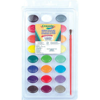 Crayola Washable Watercolour Paint - 24 Colours-Washable watercolour paint