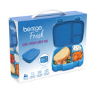 Bentgo Fresh Lunch Box - Blue-BPA-Free Materials: Bentgo Fresh lunch box containers are made of FDA food grade materials without BPA, vinyl, lead, or PVC