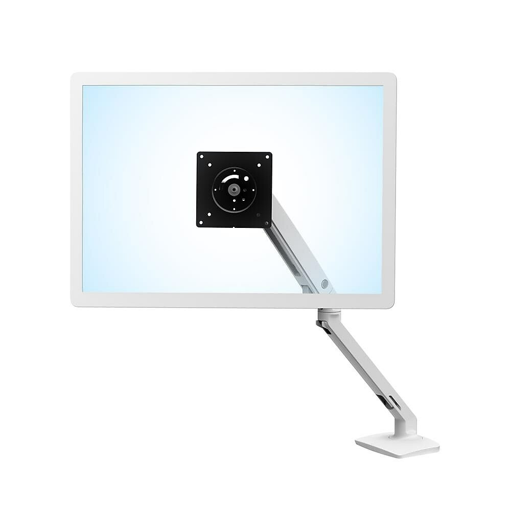 Ergotron 45-486-216 MXV Desk Monitor Arm, White | staples.ca