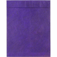 JAM Paper 10" x 13" Tyvek Tear-Proof Open End Catalog Envelopes - Purple - 10 Pack -Purple Tyvek Open End Envelopes