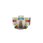 Stone Straw 8" Milkshake Straw, White, 2250 Pack-White