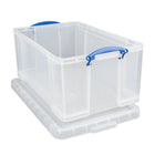 Really Useful Boxes 64L Storage Box, Clear-Working temperature range of -15°C to +80°C